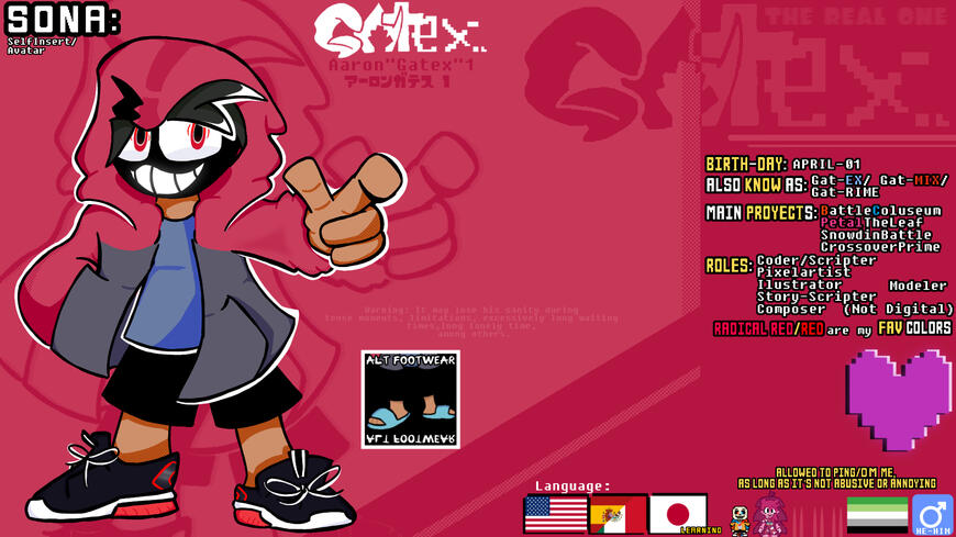 RefSheet Reference Sheet using modern Gatex Design